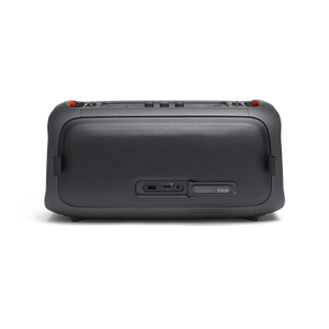 JBL PartyBox On-The-Go - Black - Portable party speaker with built-in lights and wireless mic - Back